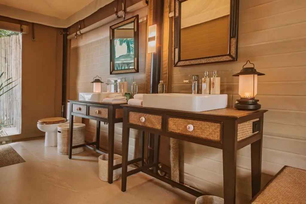 Bathroom , Twinpalms Tented Camp Phuke